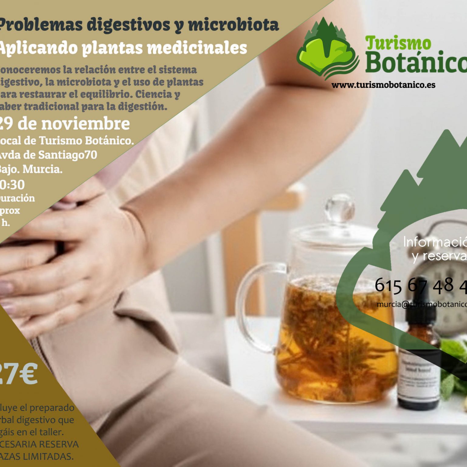 MURCIA: plantas medicinales y microbiota | 29 de noviembre 2025